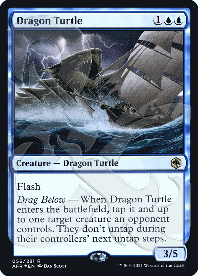 Dragon Turtle (Ampersand Promo) [Dungeons & Dragons: Adventures in the Forgotten Realms Promos] | The CG Realm