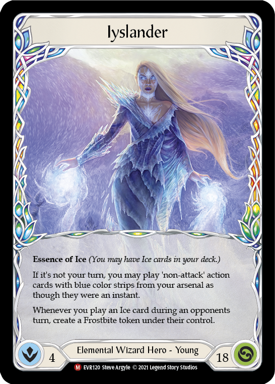 Iyslander [EVR120] (Everfest)  1st Edition Rainbow Foil | The CG Realm