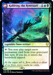 Jorn, God of Winter // Kaldring, the Rimestaff [Kaldheim Prerelease Promos] | The CG Realm