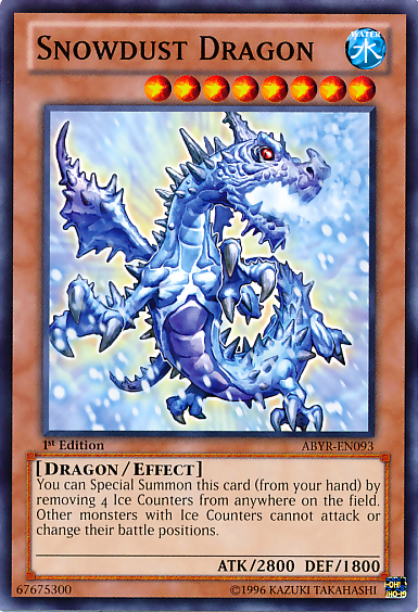 Snowdust Dragon [ABYR-EN093] Common | The CG Realm