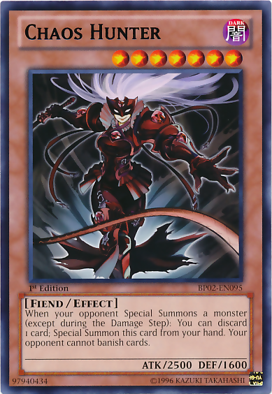 Chaos Hunter [BP02-EN095] Rare | The CG Realm