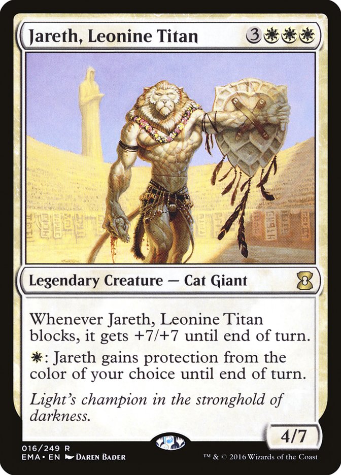 Jareth, Leonine Titan [Eternal Masters] | The CG Realm