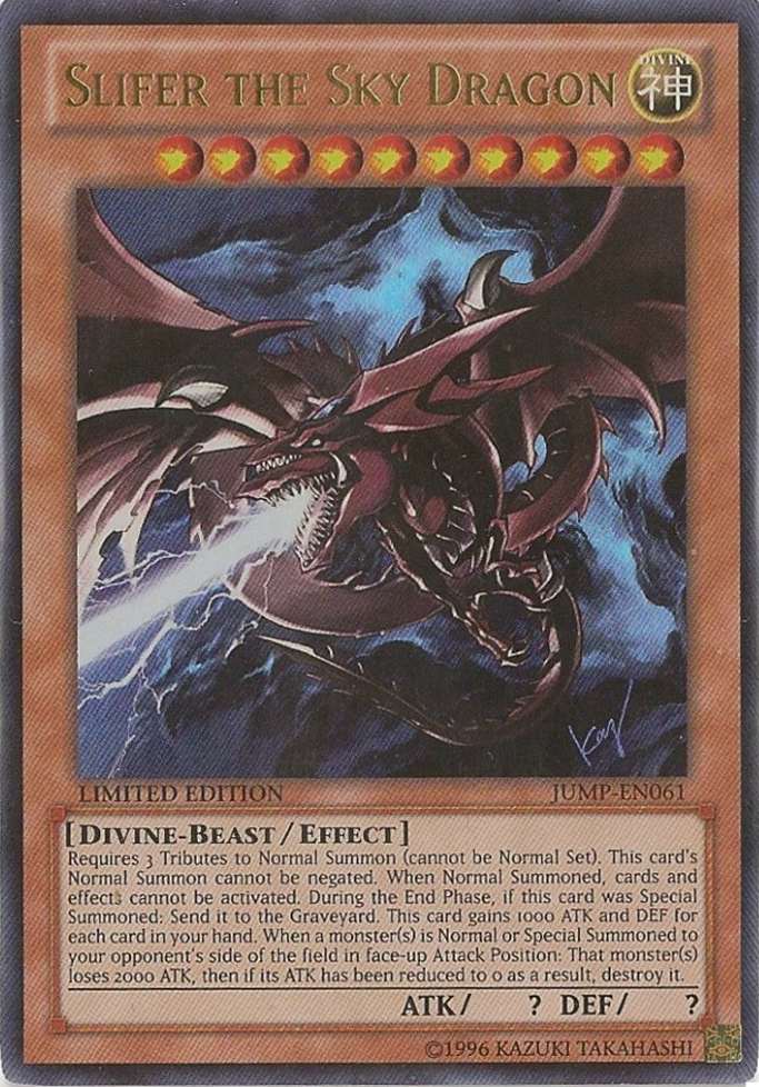 Slifer the Sky Dragon [JUMP-EN061] Ultra Rare | The CG Realm