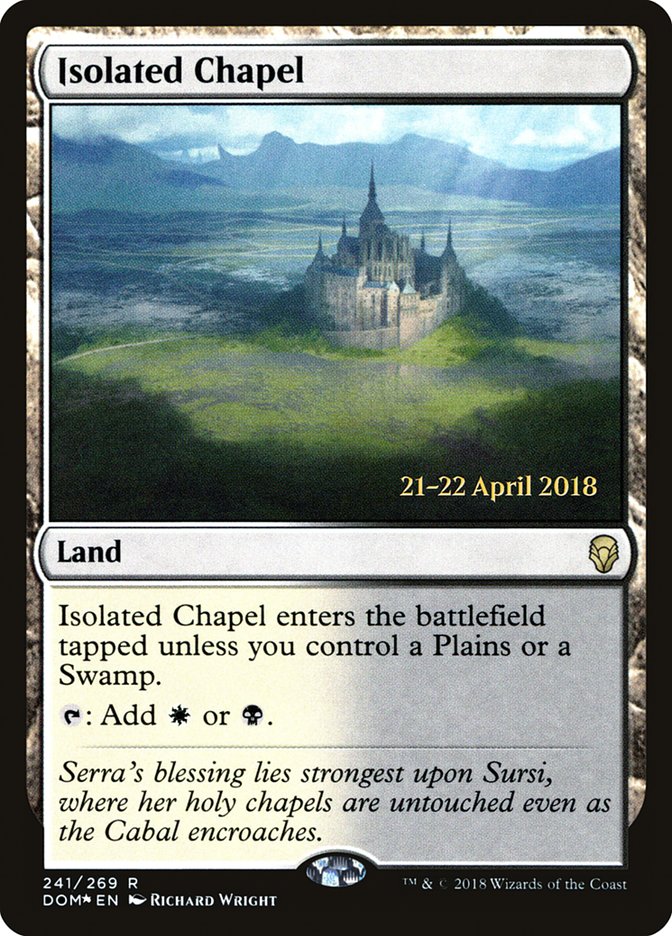 Isolated Chapel [Dominaria Prerelease Promos] | The CG Realm
