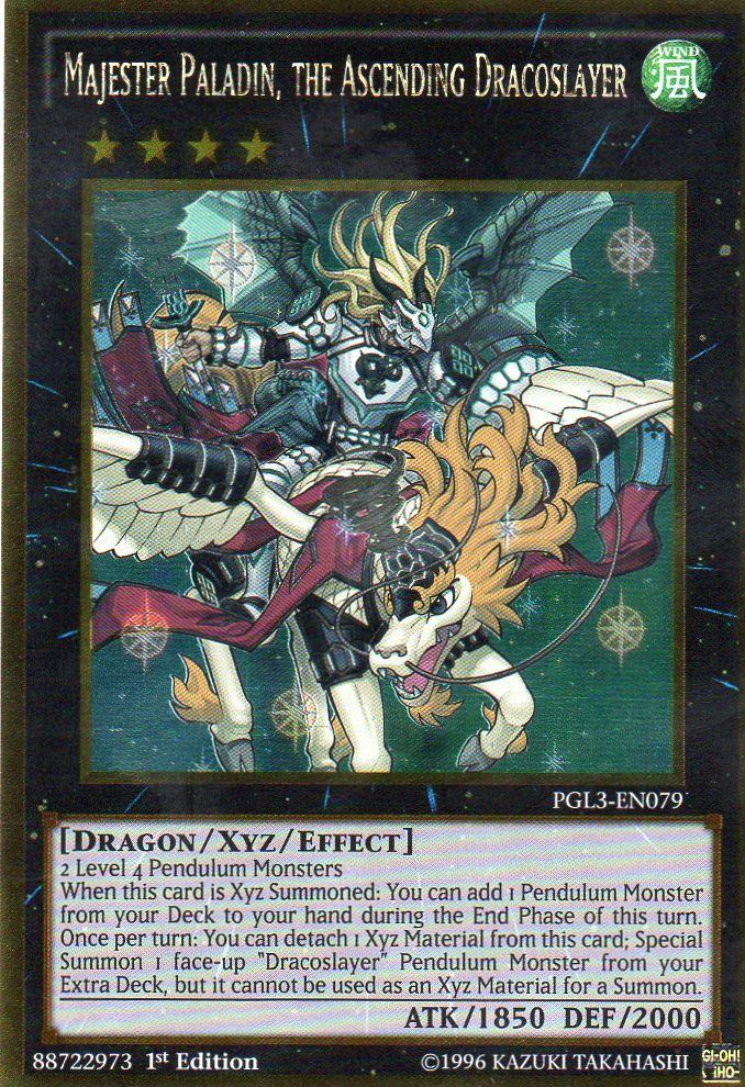 Majester Paladin, the Ascending Dracoslayer [PGL3-EN079] Gold Rare | The CG Realm