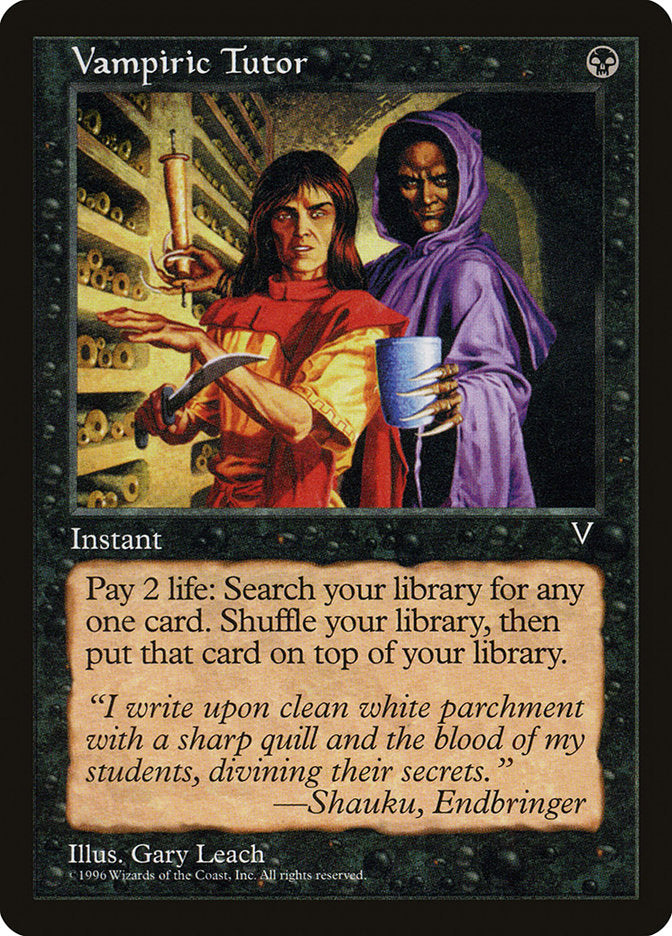 Vampiric Tutor [Visions] | The CG Realm