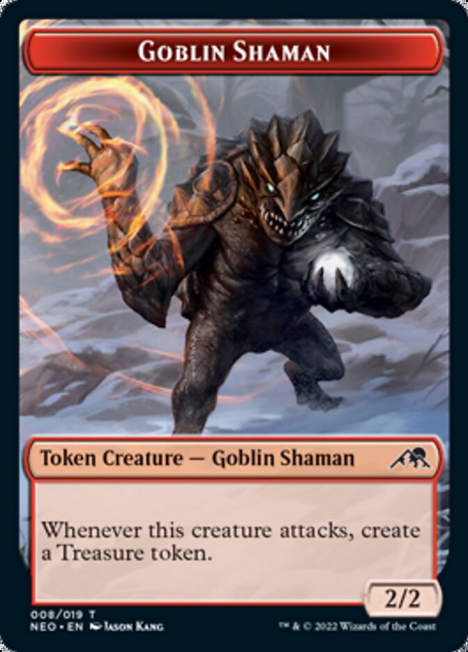 Goblin Shaman Token [Kamigawa: Neon Dynasty Tokens] | The CG Realm