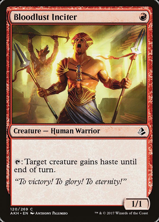 Bloodlust Inciter [Amonkhet] | The CG Realm