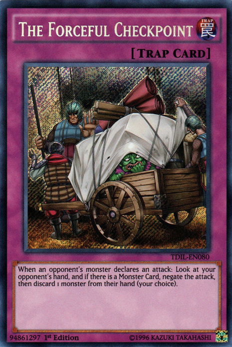 The Forceful Checkpoint [TDIL-EN080] Secret Rare | The CG Realm