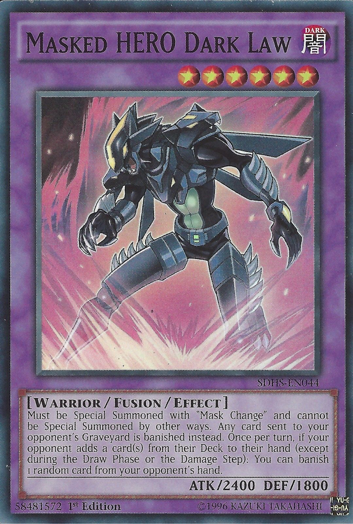 Masked Hero Dark Law [SDHS-EN044] Super Rare | The CG Realm