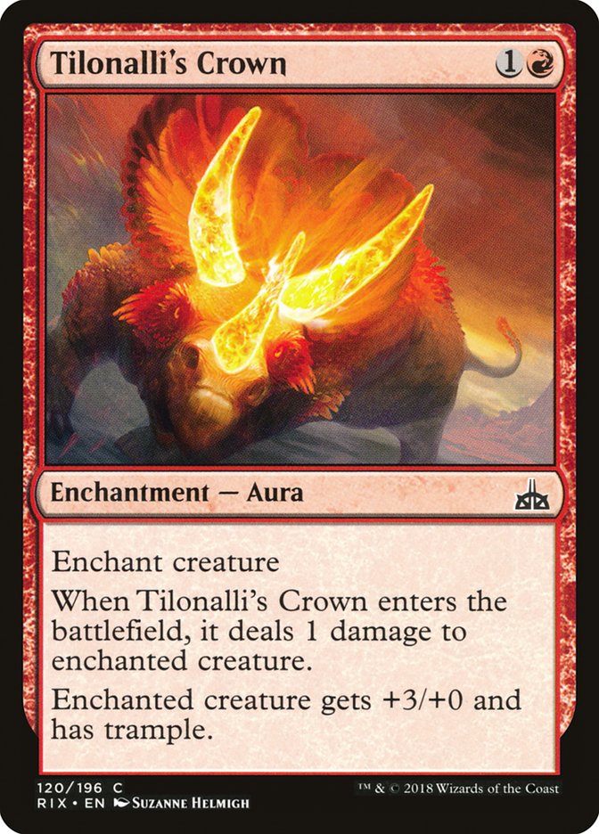 Tilonalli's Crown [Rivals of Ixalan] | The CG Realm