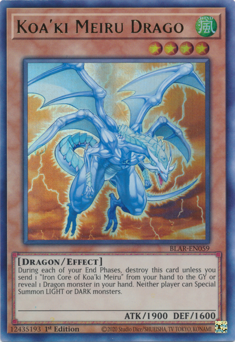 Koa'ki Meiru Drago [BLAR-EN059] Ultra Rare | The CG Realm