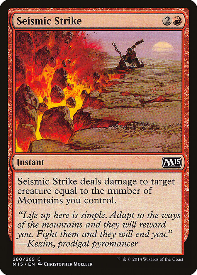 Seismic Strike [Magic 2015] | The CG Realm