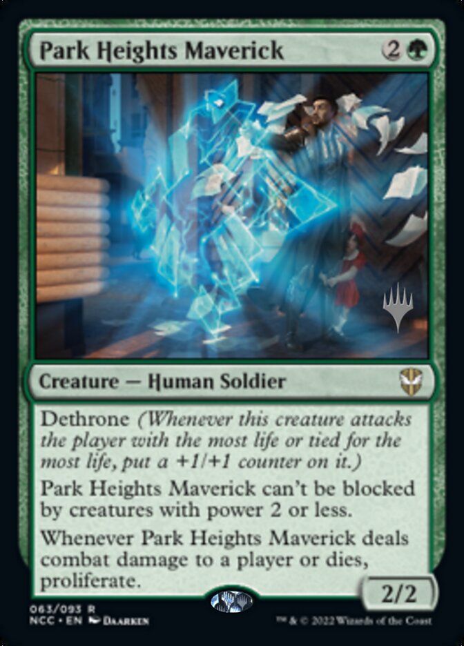 Park Heights Maverick (Promo Pack) [Streets of New Capenna Commander Promos] | The CG Realm