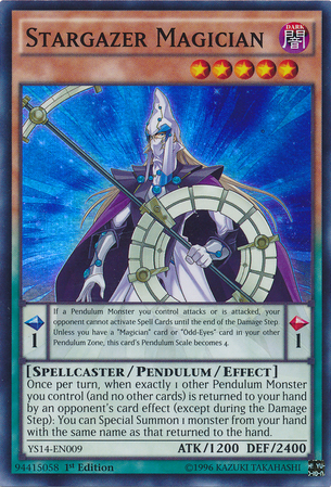 Stargazer Magician [YS14-EN009] Super Rare | The CG Realm