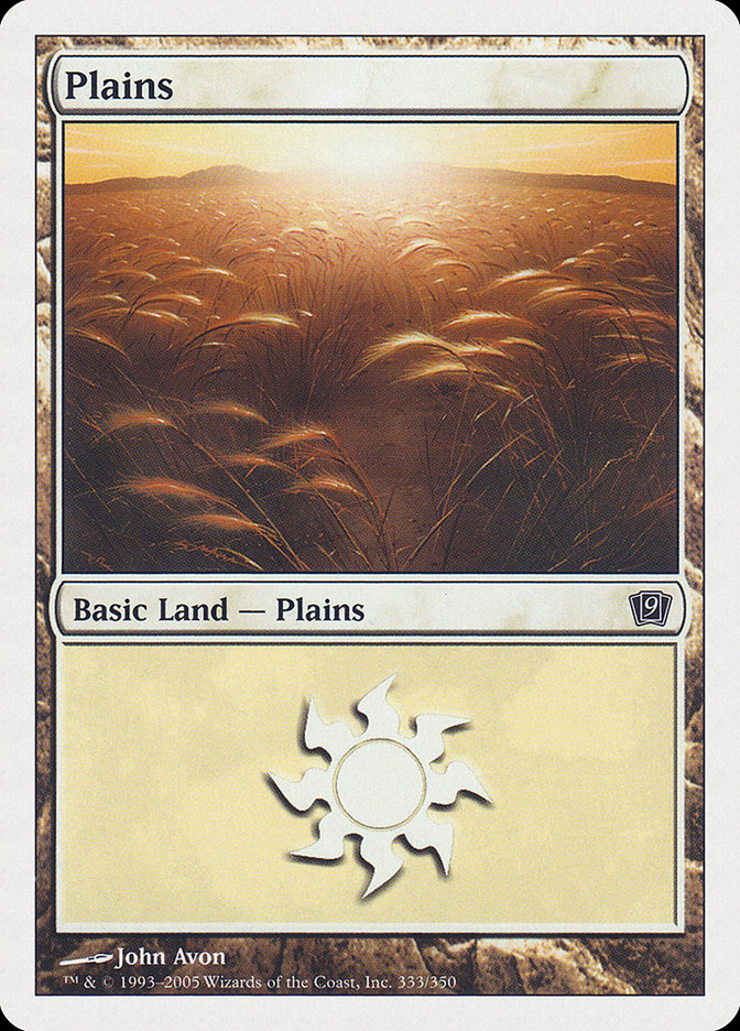 Plains (333) [Ninth Edition] | The CG Realm