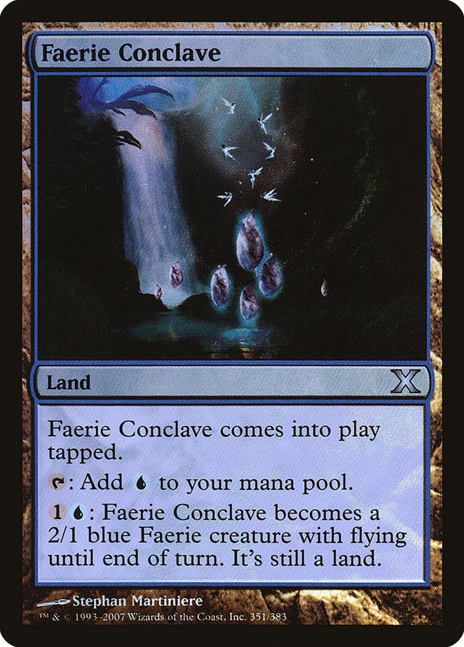 Faerie Conclave (Premium Foil) [Tenth Edition] | The CG Realm