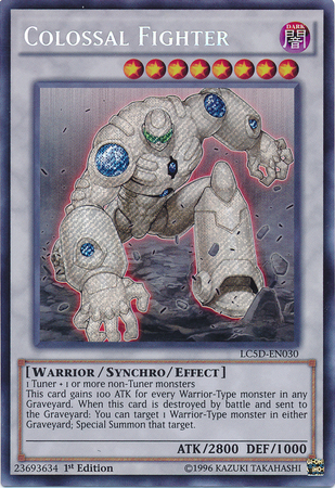 Colossal Fighter [LC5D-EN030] Secret Rare | The CG Realm