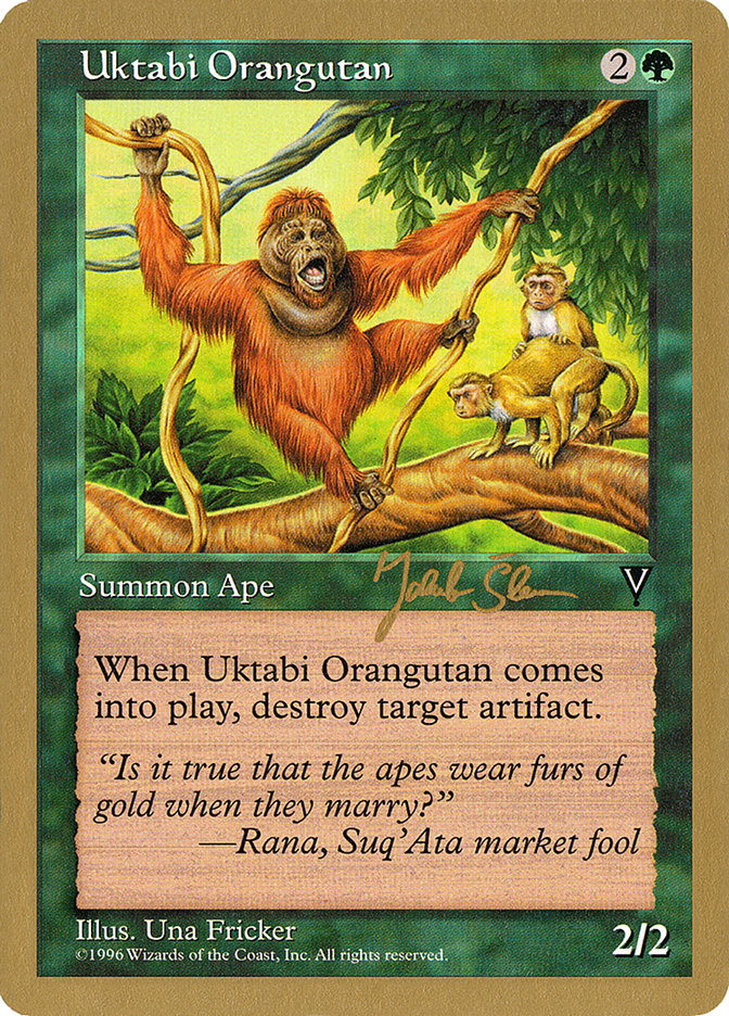 Uktabi Orangutan (Jakub Slemr) [World Championship Decks 1997] | The CG Realm