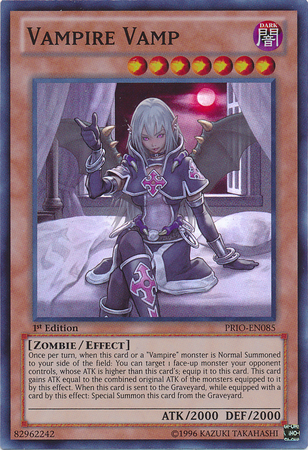 Vampire Vamp [PRIO-EN085] Super Rare | The CG Realm