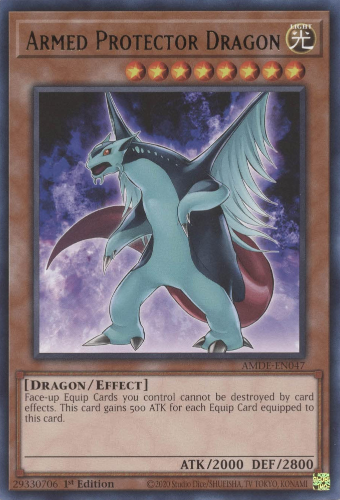 Armed Protector Dragon [AMDE-EN047] Rare | The CG Realm