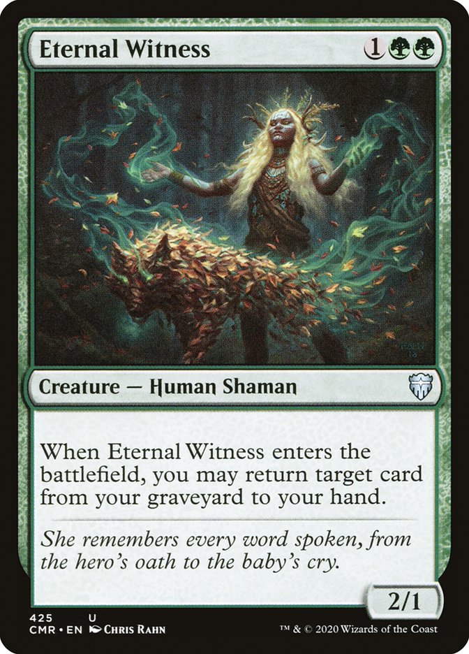 Eternal Witness [Commander Legends] | The CG Realm