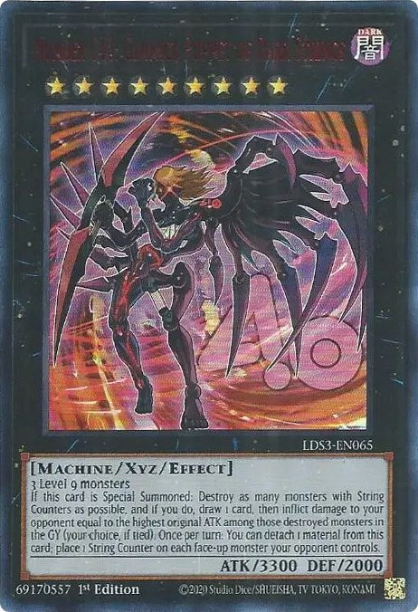 Number C40: Gimmick Puppet of Dark Strings (Red) [LDS3-EN065] Ultra Rare | The CG Realm