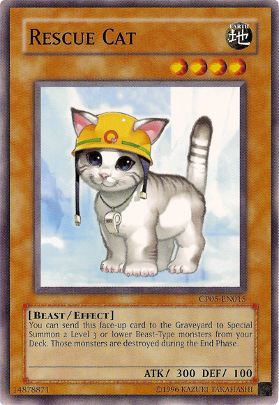 Rescue Cat [CP05-EN015] Common | The CG Realm