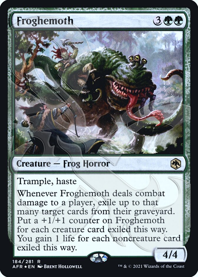 Froghemoth (Ampersand Promo) [Dungeons & Dragons: Adventures in the Forgotten Realms Promos] | The CG Realm