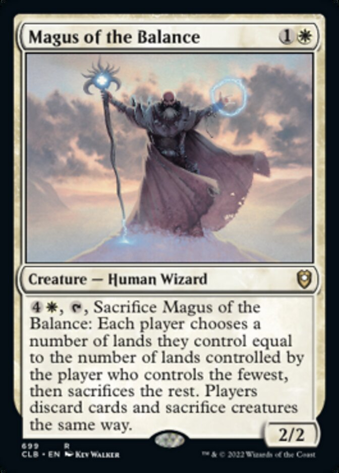 Magus of the Balance [Commander Legends: Battle for Baldur's Gate] | The CG Realm