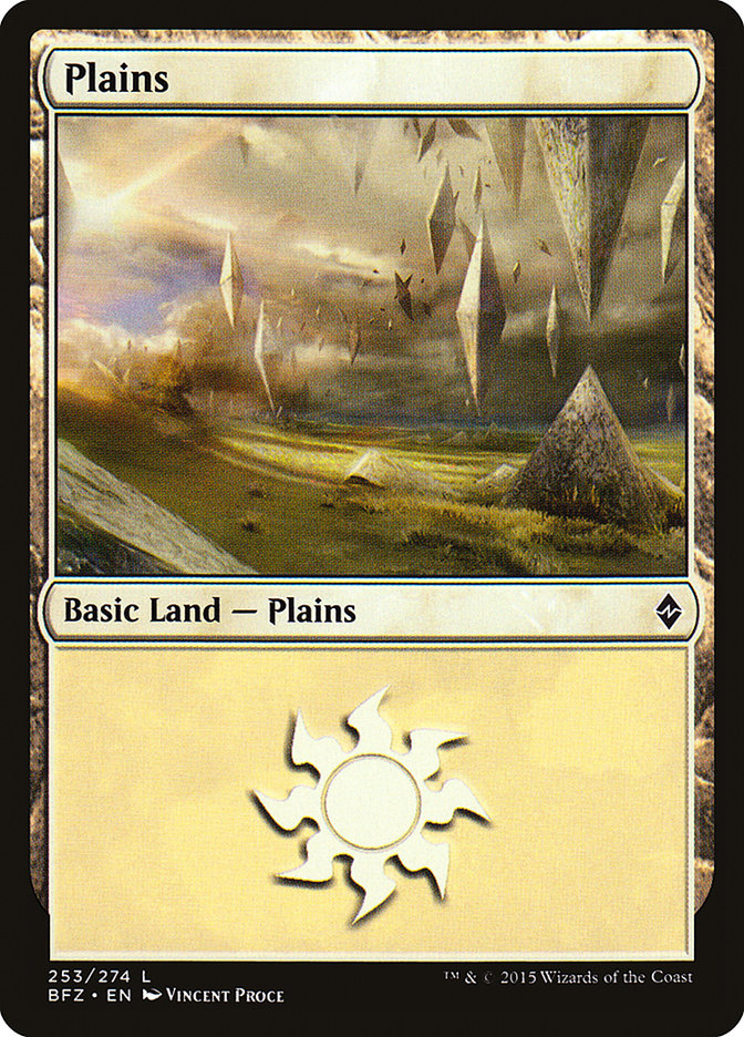 Plains (253) [Battle for Zendikar] | The CG Realm