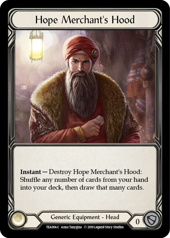 Hope Merchant's Hood [TEA004-C] (Dorinthea Hero Deck)  1st Edition Normal | The CG Realm