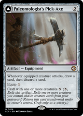 Paleontologist's Pick-Axe (Extended Art) [The Lost Caverns of Ixalan Commander] | The CG Realm