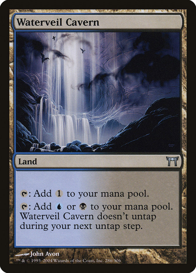 Waterveil Cavern [Champions of Kamigawa] | The CG Realm