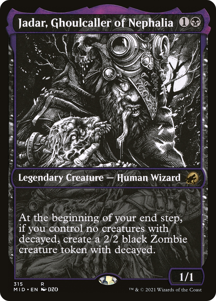 Jadar, Ghoulcaller of Nephalia (Showcase Eternal Night) [Innistrad: Midnight Hunt] | The CG Realm