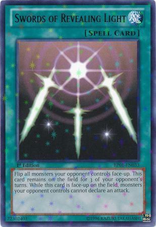 Swords of Revealing Light [BP01-EN033] Starfoil Rare | The CG Realm