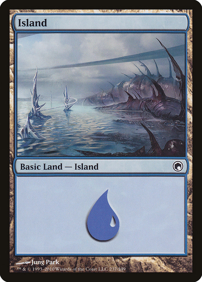 Island (237) [Scars of Mirrodin] | The CG Realm