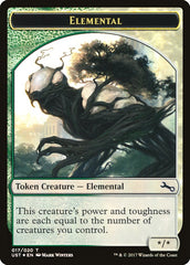 Elemental // Elemental Double-Sided Token (017/020) [Unstable Tokens] | The CG Realm