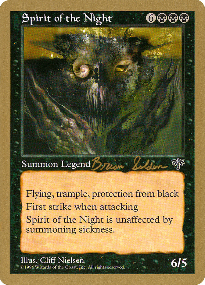 Spirit of the Night (Brian Selden) [World Championship Decks 1998] | The CG Realm