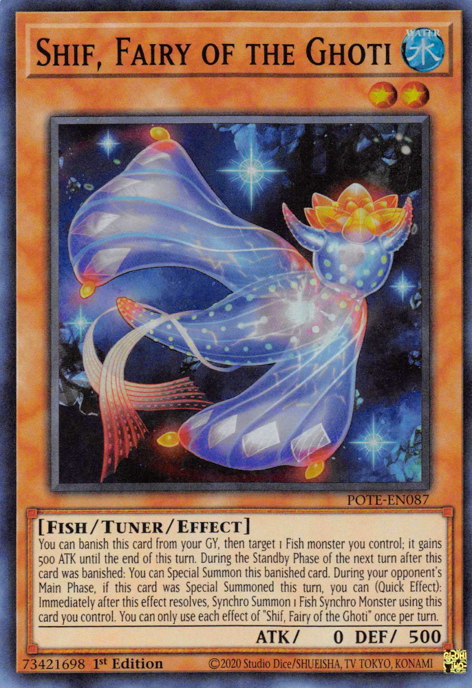 Shif, Fairy of the Ghoti [POTE-EN087] Super Rare | The CG Realm