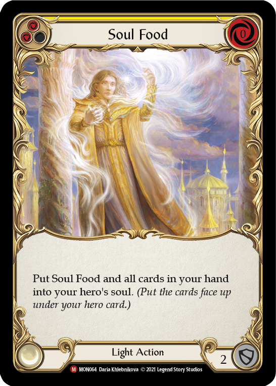 Soul Food [MON064-RF] (Monarch)  1st Edition Rainbow Foil | The CG Realm