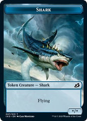 Angel Warrior // Shark Double-Sided Token [Challenger Decks 2021 Tokens] | The CG Realm