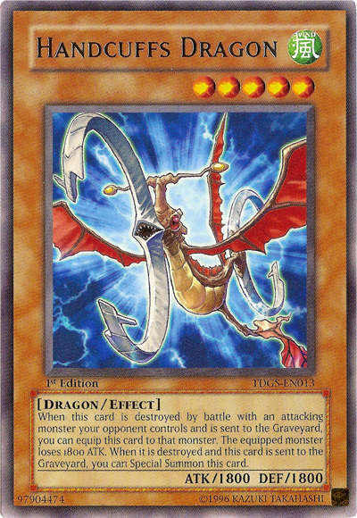 Handcuffs Dragon [TDGS-EN013] Rare | The CG Realm