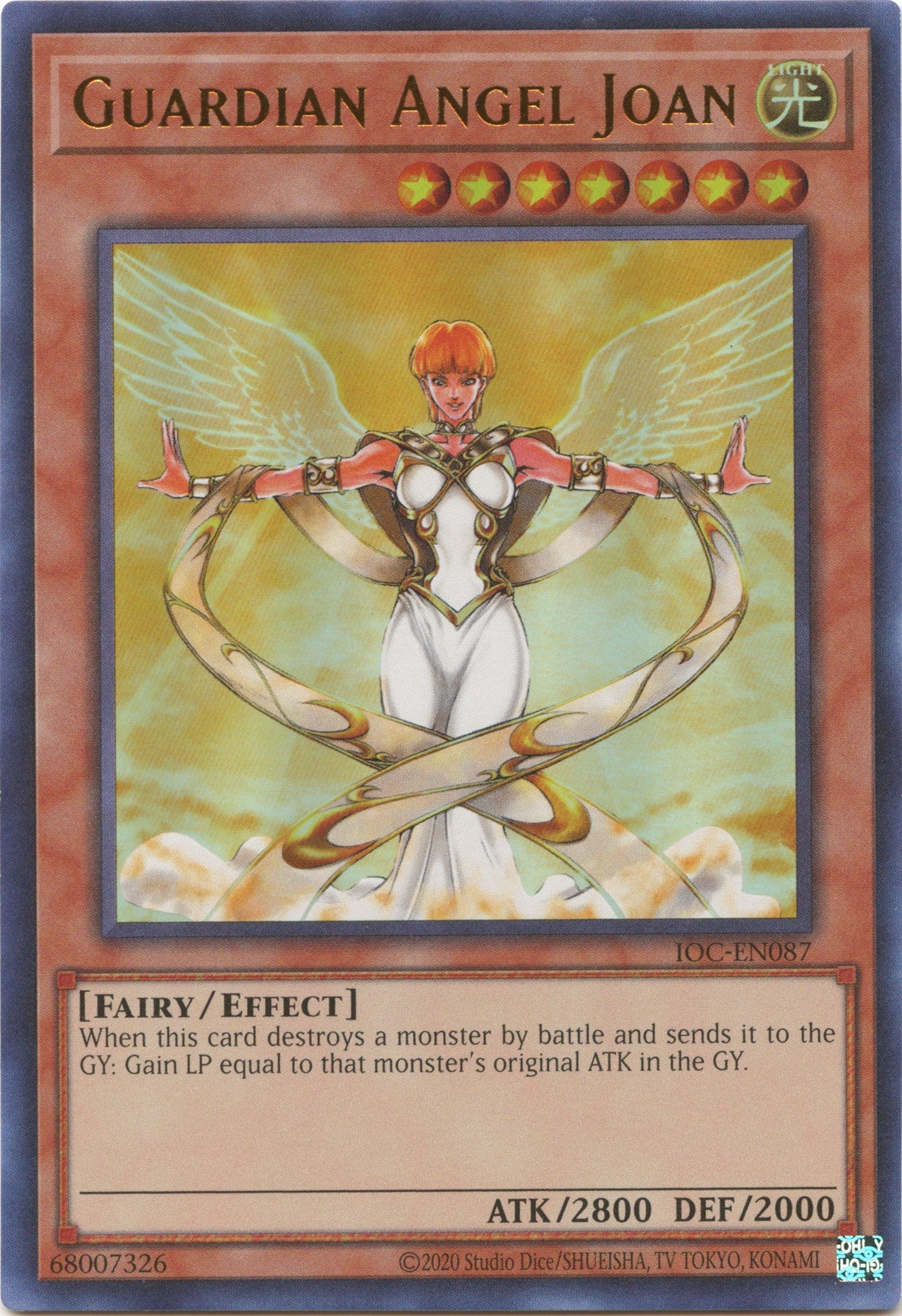 Guardian Angel Joan (25th Anniversary) [IOC-EN087] Ultra Rare | The CG Realm