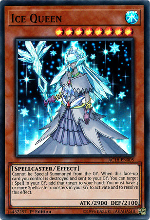 Ice Queen [AC18-EN005] Super Rare | The CG Realm