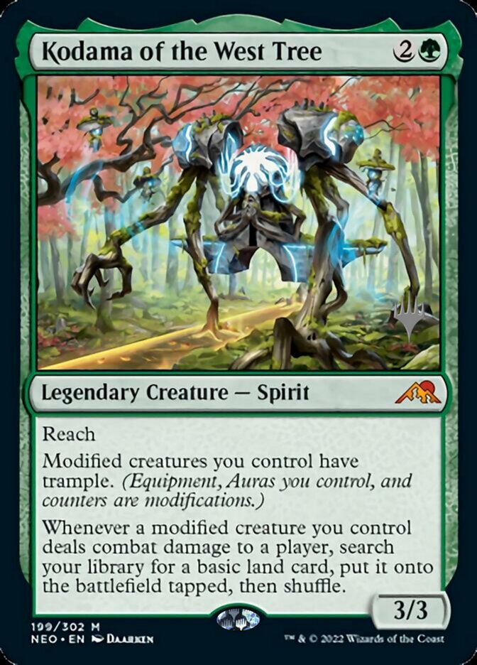 Kodama of the West Tree (Promo Pack) [Kamigawa: Neon Dynasty Promos] | The CG Realm