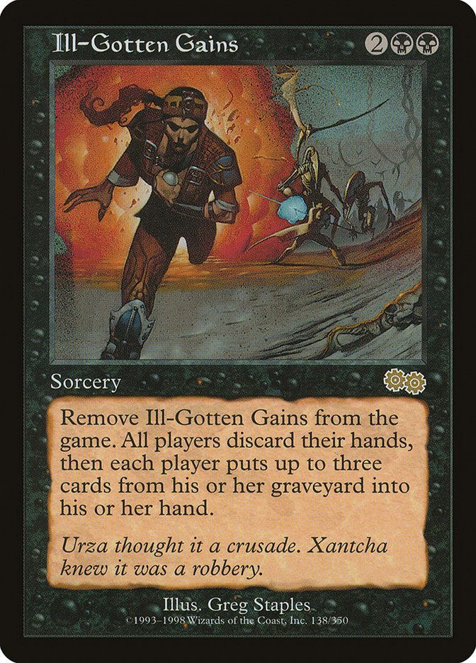 Ill-Gotten Gains [Urza's Saga] | The CG Realm