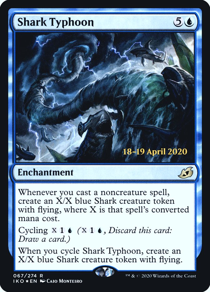 Shark Typhoon [Ikoria: Lair of Behemoths Prerelease Promos] | The CG Realm