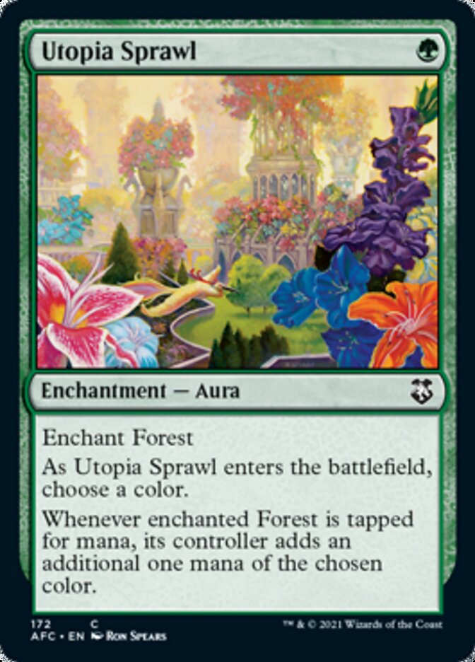 Utopia Sprawl [Dungeons & Dragons: Adventures in the Forgotten Realms Commander] | The CG Realm