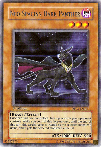 Neo-Spacian Dark Panther [DP03-EN007] Rare | The CG Realm